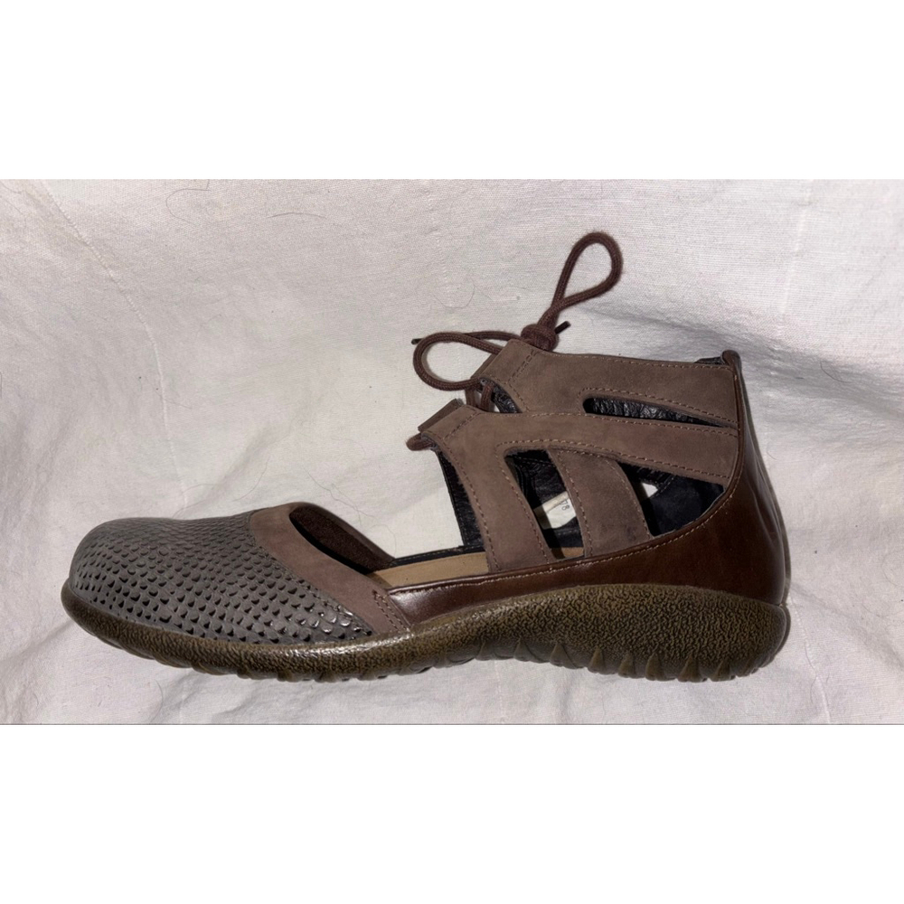 Naot Kata Lace Up Boho Balletcare shock-absorbing, slip-resistant Sandal size 9 - Picture 2 of 7